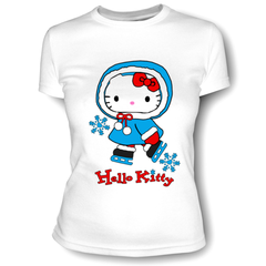 футболка hello kitty