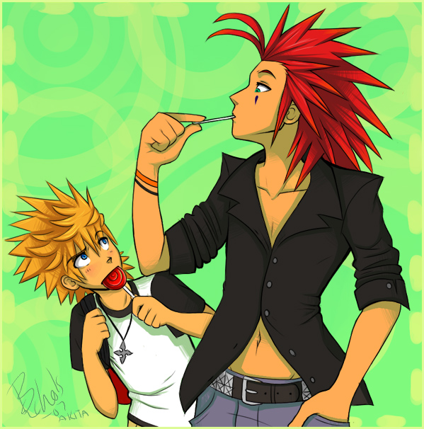 Axel and Roxas