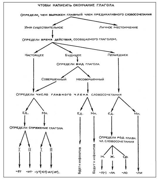 схема русского языка