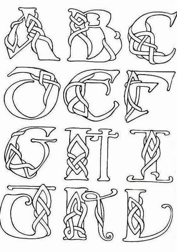 Celtic Fonts