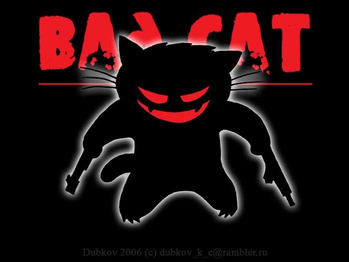 Картинка bad cat