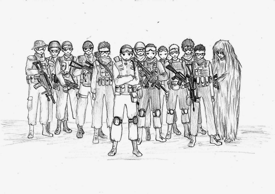 Ган 13 рисовать