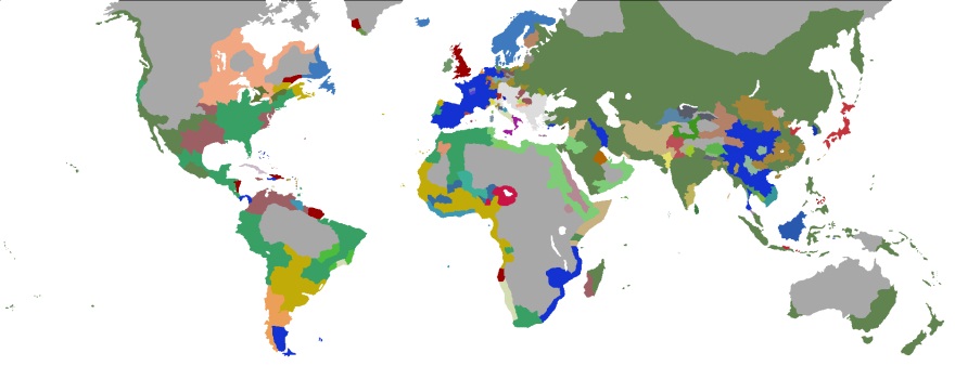 Карта 1800 года