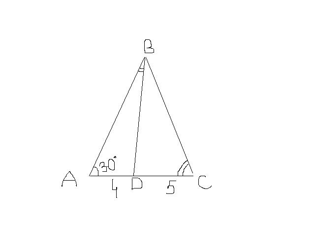 На рисунке 73 б ab. Найдите площадь треугольника АВД. Высота БД треугольника АБС делит основание АС на отрезки ад 8 и ДС 12. Вс=АС, угол АСВ=30 найти угол АВД. В треугольнике АВС точка д делит сторону АС на отрезки ад 4 и ДС 5.