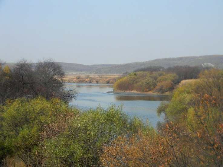 Река Раздольная в районе Баневурово