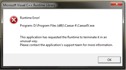 Access runtime error