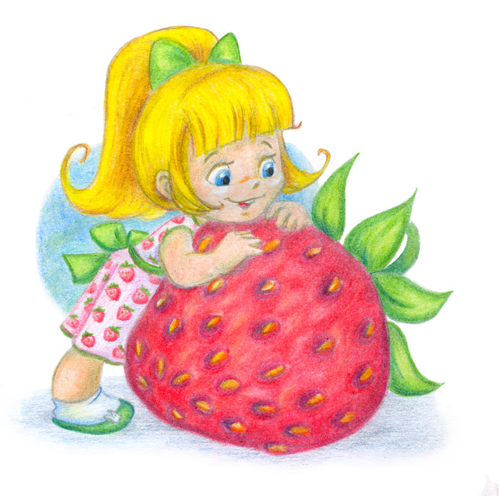 Ягодка ест ягодку