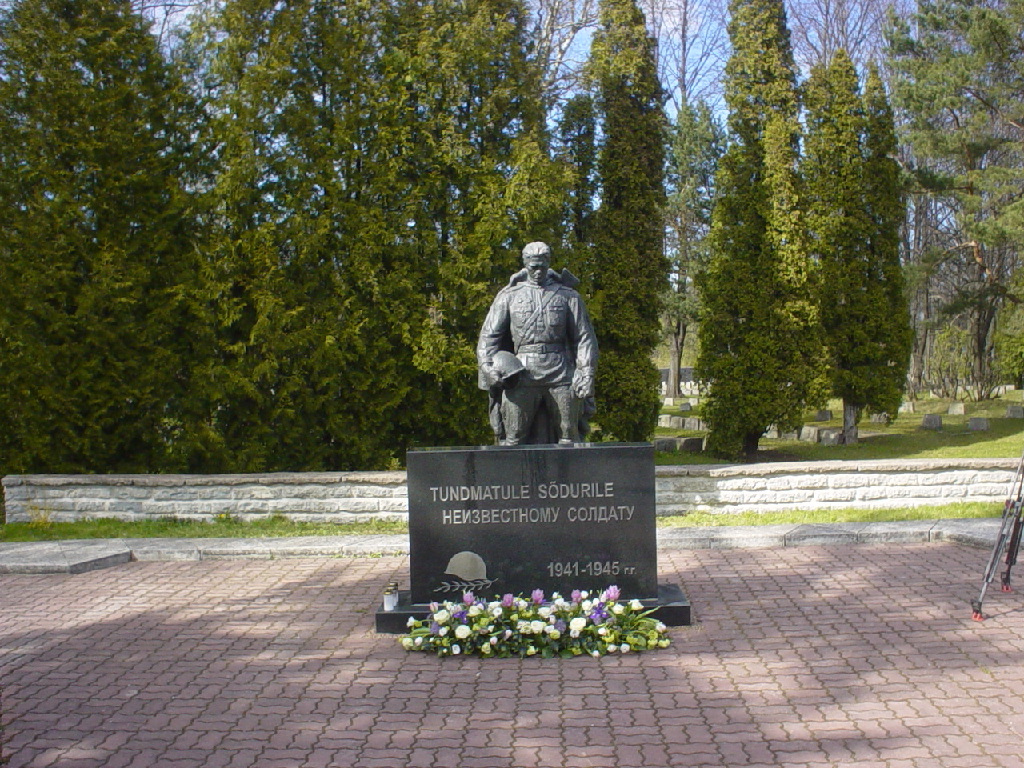 Памятник солдатам в эстонии