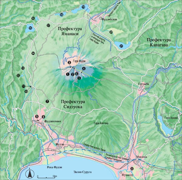 Вулкан фудзияма где находится географические. Вулкан Фудзияма на карте Японии. Гора Фудзияма в Японии на карте. 5 Озёр Фудзи на карте Японии. Пять озёр Фудзи озёра Японии.