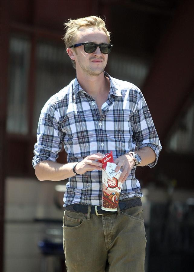 Tom Felton Takes an Actor's Afternoon in Los Angeles.